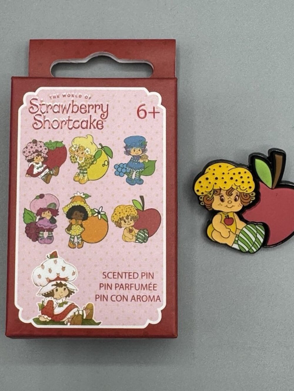 Loungefly Strawberry Shortcake Fruit Scented Pin APPLE DUMPLIN' New Open Box